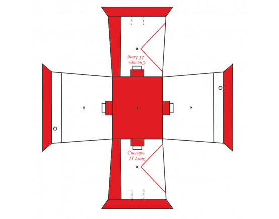 Зимняя палатка "Снегирь" 2T Long
